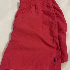 Polo Ralph Lauren Swim Trunks Hot Pink Blue Pony XXL